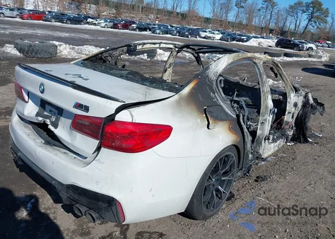 2019 BMW M5 Competition z USA, uszkodzony, nr VIN WBSJF0C54KB448722